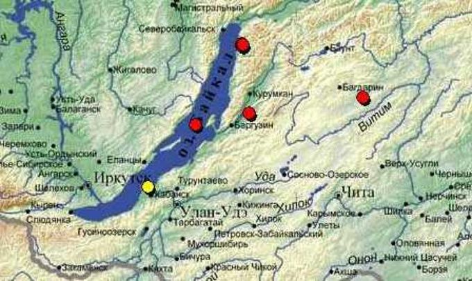 Землетрясение произошло в Бурятии