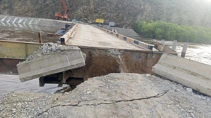 В районе Бурятии продолжают ликвидацию последствий дождей