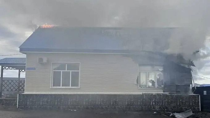 Пекарня горела в районе Бурятии