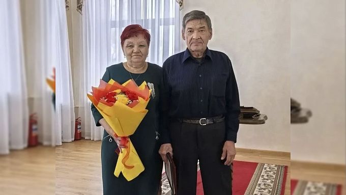 Золотую свадьбу отметили супруги в районе Бурятии