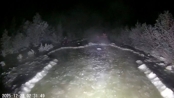 Движение ограничили на севере Бурятии из-за затопления трассы