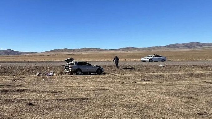 Женщина с двумя детьми попала в ДТП в районе Бурятии