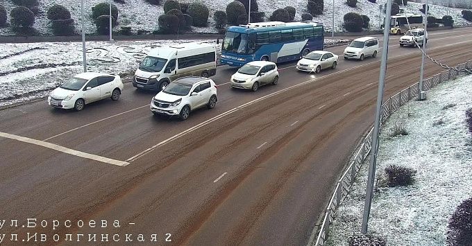 Самые сложные участки дорог подсыпали в Улан-Удэ
