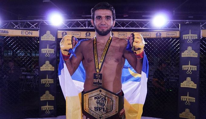 Боец ММА из Бурятии стал чемпионом Сибирской бойцовской лиги