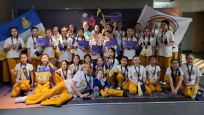 Юные танцоры из Бурятии стали лауреатами международного конкурса