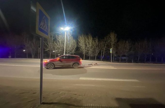 12-летнюю велосипедистку сбили в Улан-Удэ