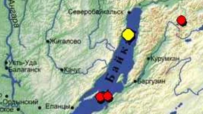 Землетрясение произошло на Байкале