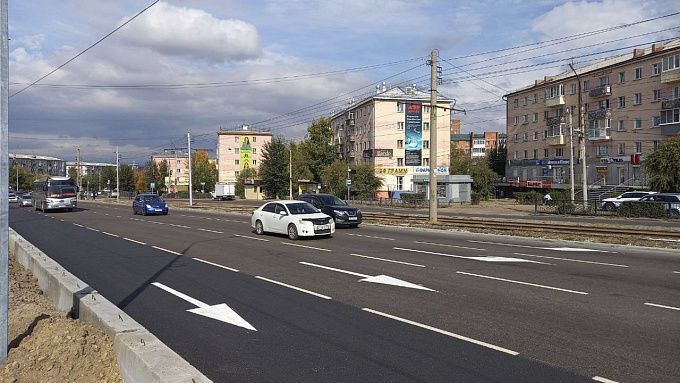 Разметку на улице Бабушкина снова поменяют в Улан-Удэ