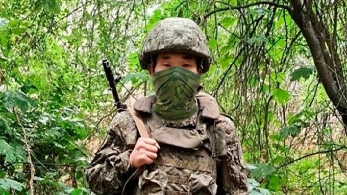 Военнослужащего из Бурятии наградили медалью «За воинскую доблесть» 