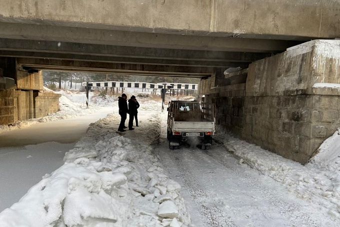 Водителей предупреждают о гололёде на федеральной трассе в Бурятии