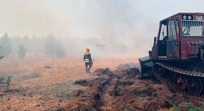 Специалисты из Омска помогут тушить лесные пожары в районе Бурятии