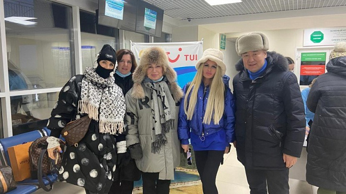В Бурятию прибыл первый самолет зимней чартерной программы