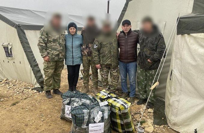 Главы трёх районов Бурятии посетили волонтерские пункты на границе с Украиной