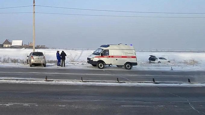 6-летнюю девочку доставили в больницу после ДТП в Улан-Удэ