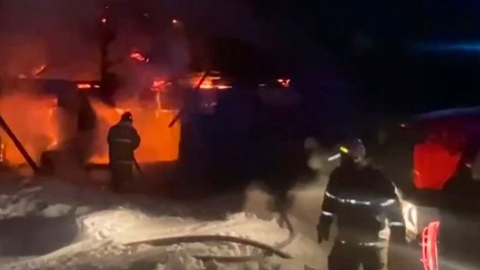 Летняя дача сгорела в поселке Бурятии