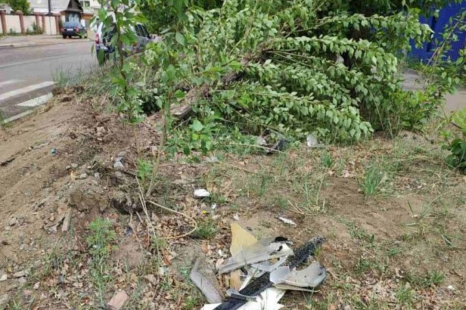 В Улан-Удэ лихач повалил дерево и удрал с места происшествия