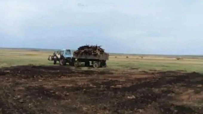 Сельхозземли очистили от мусора в районе Бурятии