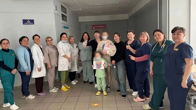 Новая традиция для детей, победивших онкологию, появилась в больнице Бурятии