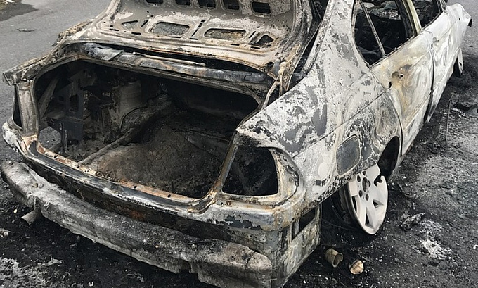 Четыре автомобиля сгорели в Бурятии