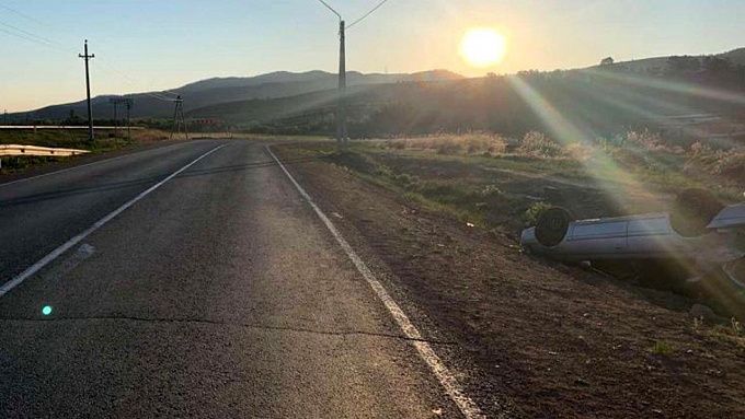 Водитель легковушки разбился насмерть на трассе в Бурятии