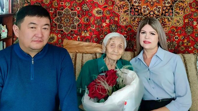 Участница Великой Отечественной войны из Бурятии отметила столетний юбилей