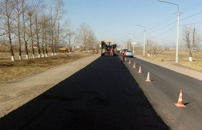 На подъезде к аэропорту Улан-Удэ начались дорожные работы