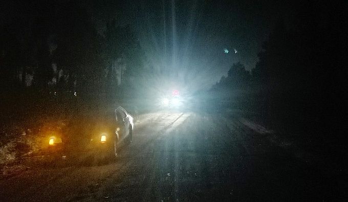 Водитель «Тойоты» перевернулась на трассе в Бурятии