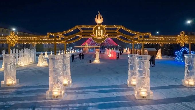 «Ледяная сказка Аламжи». В Улан-Удэ презентовали новогодний городок 2027