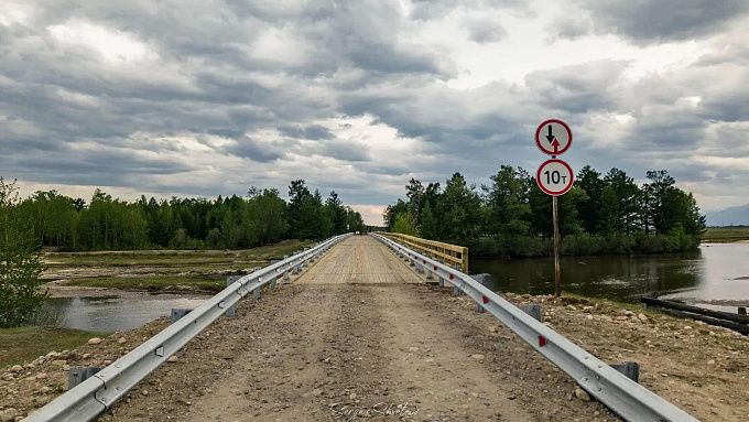 Мост к курорту открыли в районе Бурятии