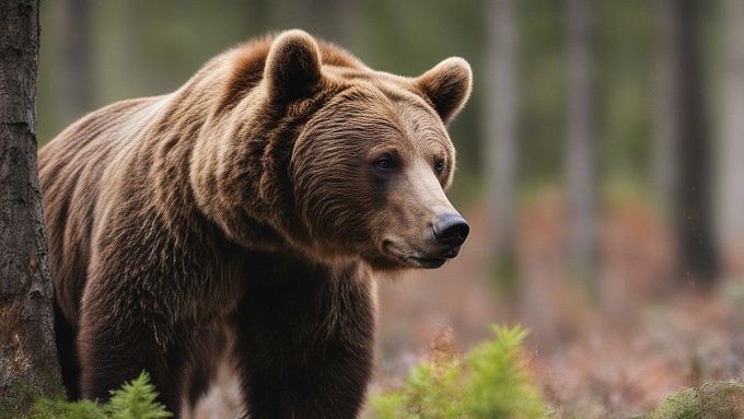 В Бурятии медведь пытался вломиться в жилые дома