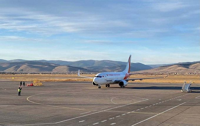 В аэропорту Улан-Удэ впервые встретили рейс китайской авиакомпании