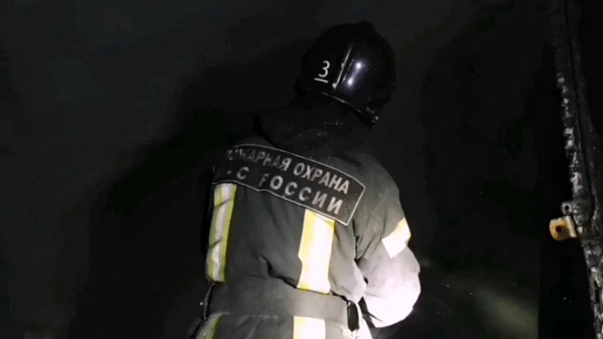 Дача сгорела дотла в районе Бурятии