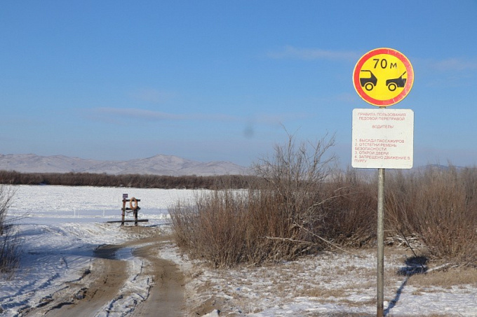 В Бурятии открылись две ледовые переправы