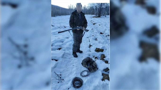 Браконьера с охотничьими петлями задержали в Бурятии