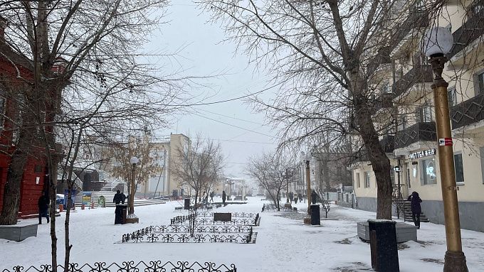 Снегопады ожидают в Бурятии