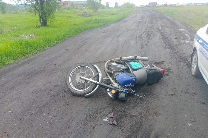 В селе Бурятии мотоциклист поплатился за пьяное вождение