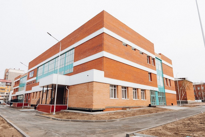 В Улан-Удэ завершили строительство пристроя к школе №25