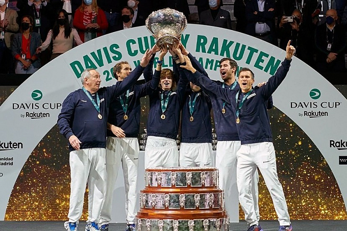 Сборная России по теннису стала обладателем Кубка Дэвиса