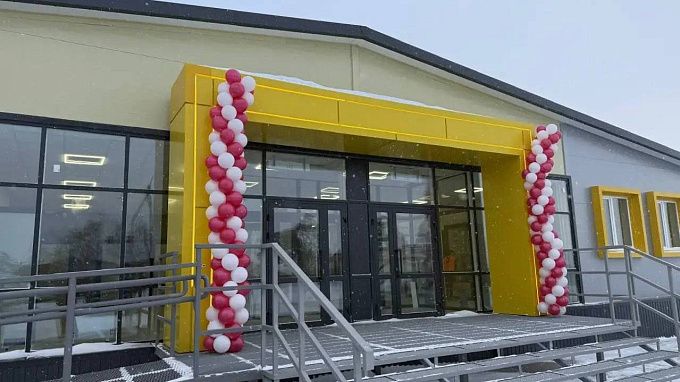 Современный спорткомплекс открыли в районе Бурятии