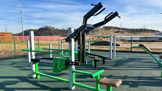 В Бурятии построили еще пять спортивных площадок ГТО