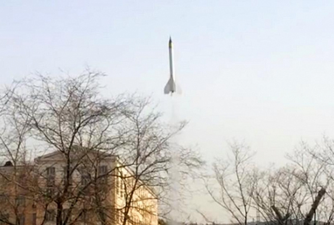 В Бурятии в День Космонавтики запустили ракету (ВИДЕО)