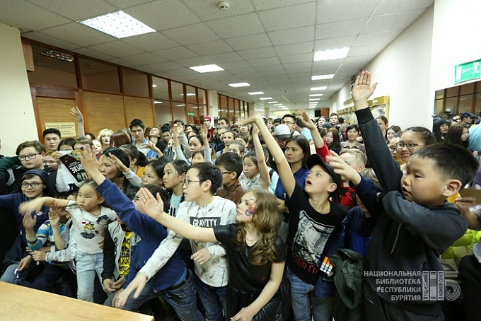 В Улан-Удэ «Библионочь» собрала рекордное количество посетителей