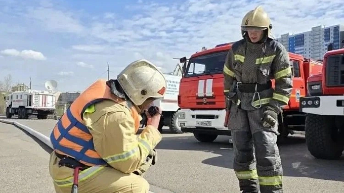 Восемь пожаров потушили за сутки в Бурятии