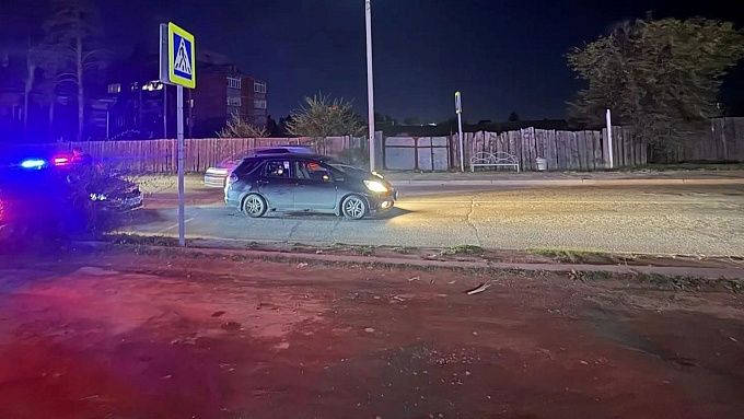 Пешехода сбили в Улан-Удэ