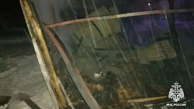 Ожоги рук получил мужчина на пожаре в Бурятии