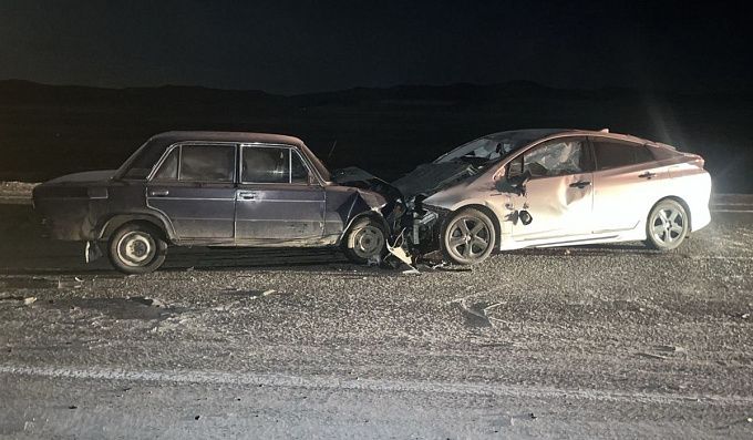 Авария с коровой обернулась лобовым ДТП в районе Бурятии