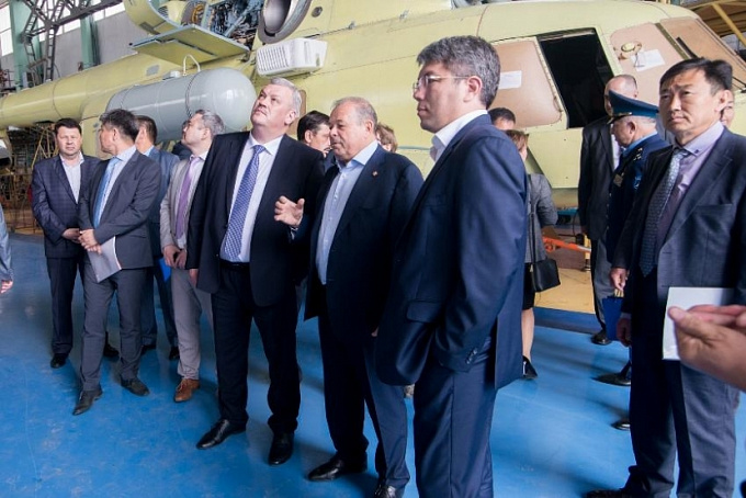 Главу республики Коми заинтересовала продукция Улан-Удэнского авиационного завода