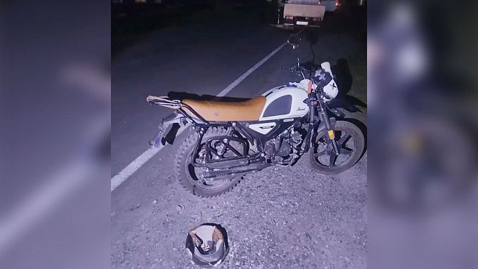 Мопедист впал в кому после аварии в районе Бурятии