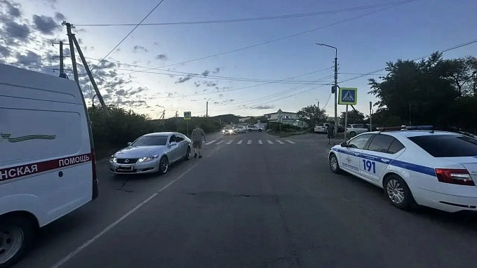 11-летнего мальчика сбили в Улан-Удэ 