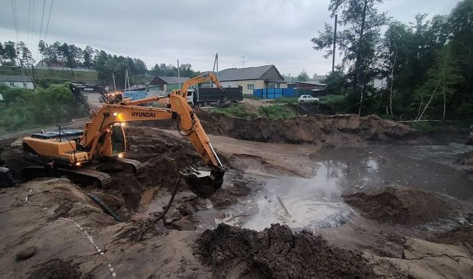 Вторая коммунальная авария в Улан-Удэ: В зоне отключения воды более 50 домов